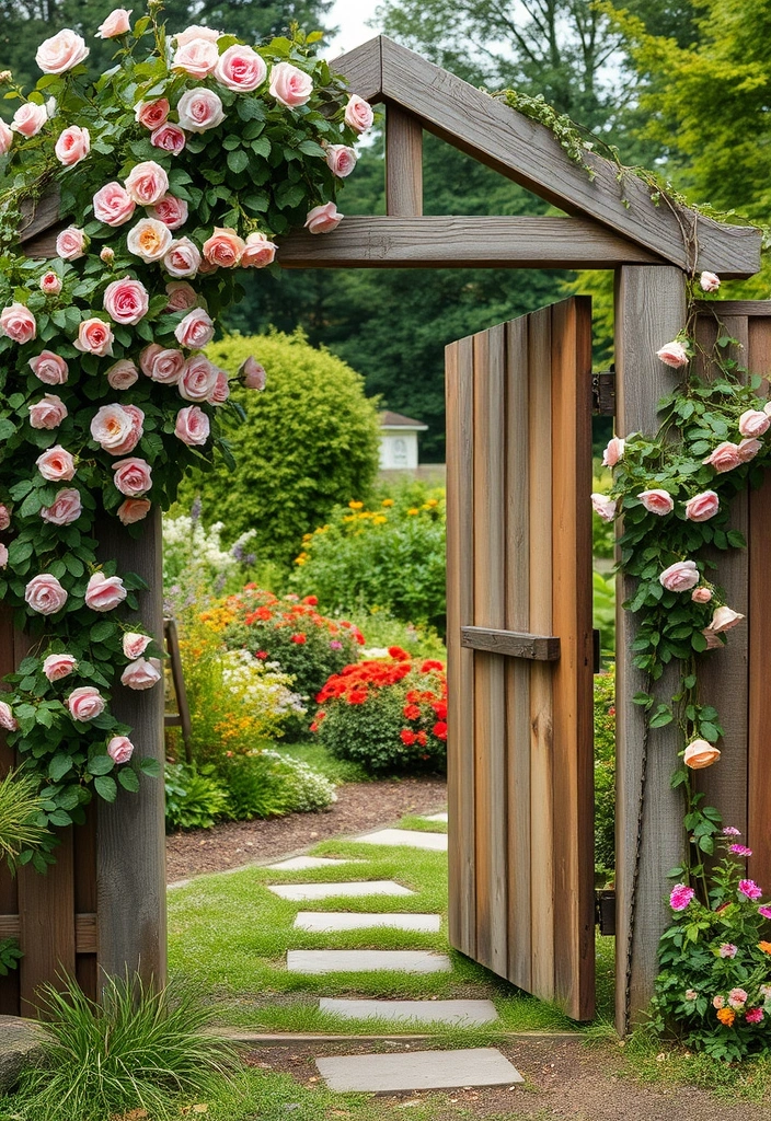 21 English Cottage Garden Ideas That Will Transform Your Backyard into a Fairy Tale! - 18. Charming Garden Gates