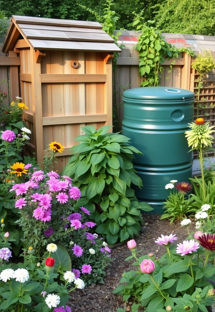 21 English Cottage Garden Ideas That Will Transform Your Backyard into a Fairy Tale! - 21. Sustainable Practices