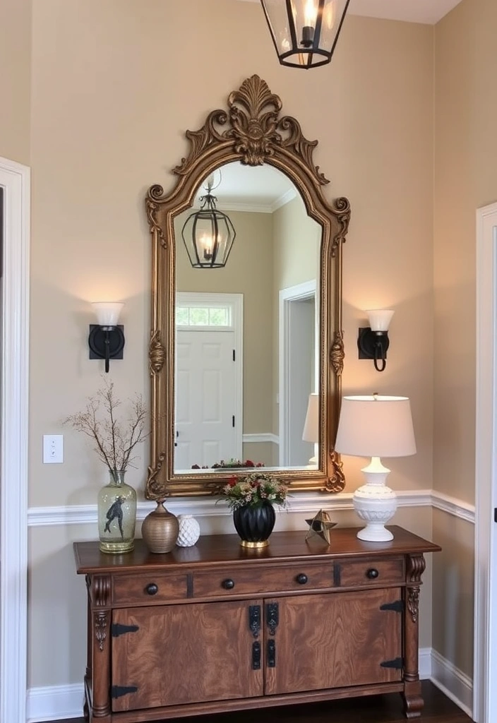 21 English Cottage Style Decor Ideas That Will Make You Feel Like You’ve Stepped Into a Storybook! - 16. Vintage Mirrors