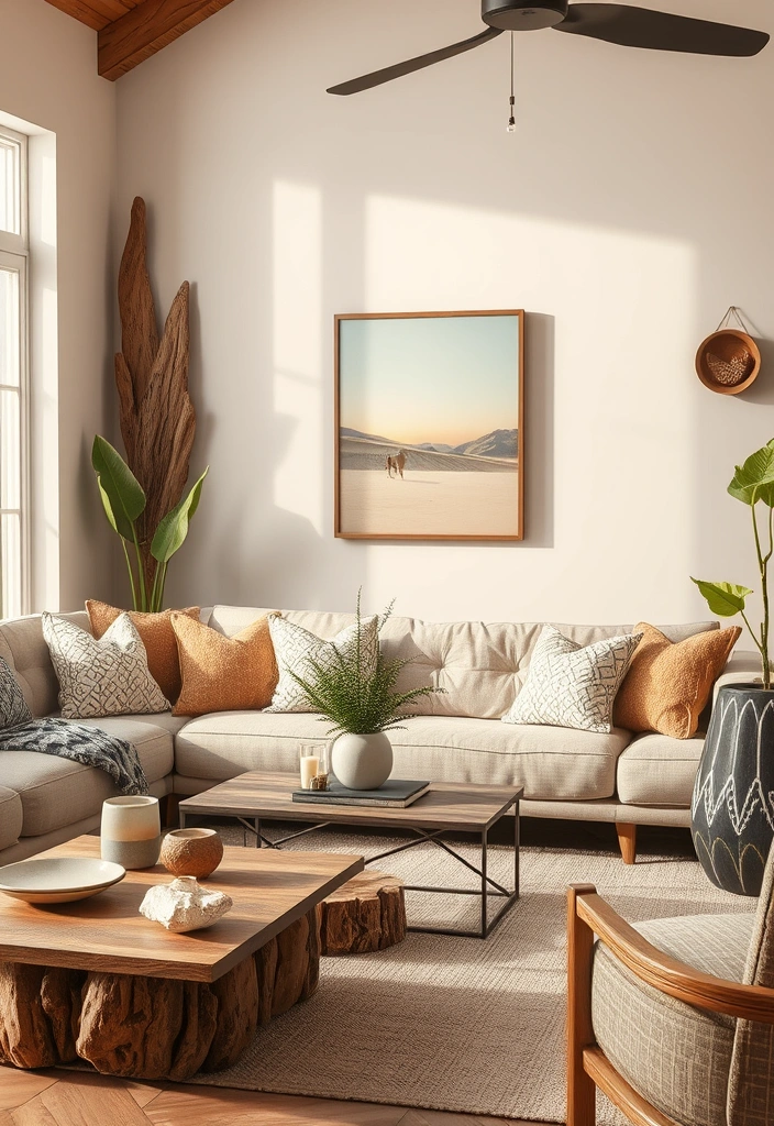 21 English Cottage Style Decor Ideas That Will Make You Feel Like You’ve Stepped Into a Storybook! - 19. Natural Elements in Decor