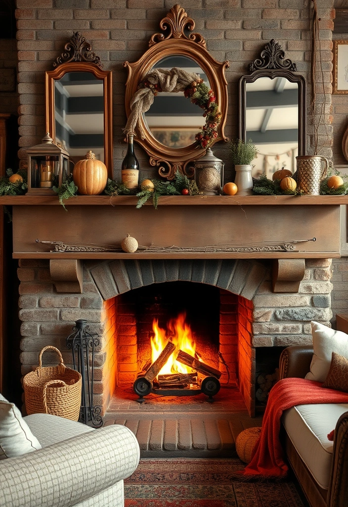 21 English Cottage Style Decor Ideas That Will Make You Feel Like You’ve Stepped Into a Storybook! - 10. Charming Fireplaces