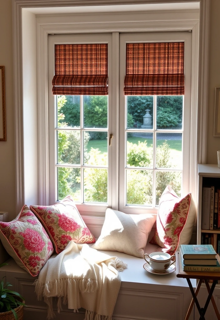 21 English Cottage Style Decor Ideas That Will Make You Feel Like You’ve Stepped Into a Storybook! - 1. Cozy Window Seats