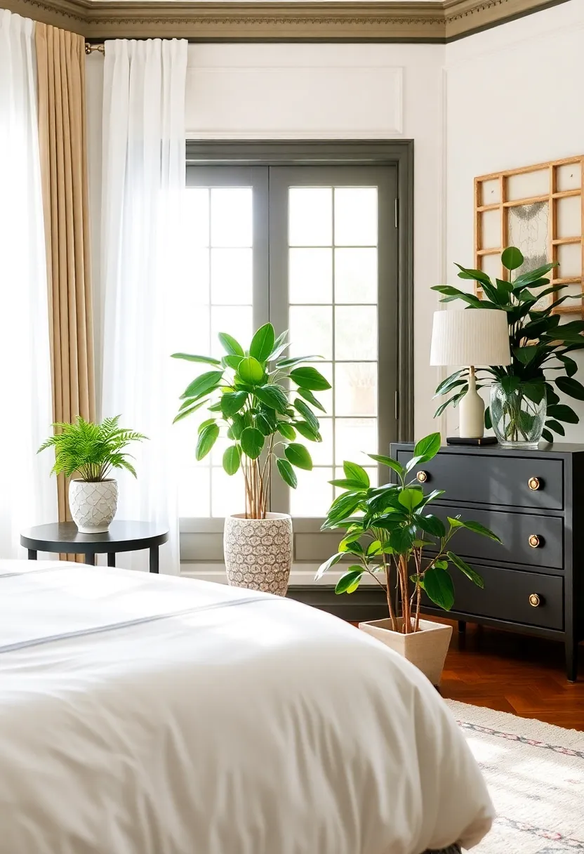 21 Classic Bedroom Decor Ideas That'll Make You Feel Like Royalty! - 21. Timeless Greenery