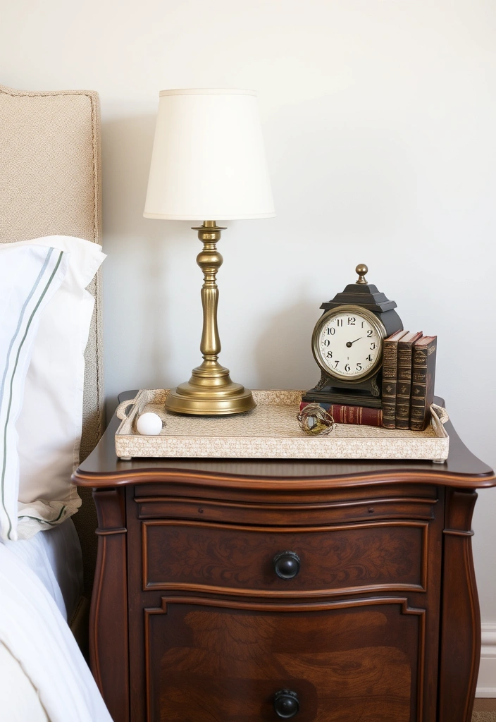 21 Classic Bedroom Decor Ideas That'll Make You Feel Like Royalty! - 11. Vintage Accessories