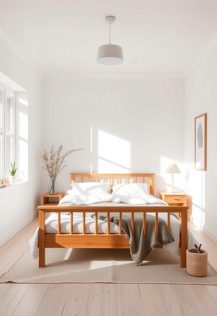 21 Stunning Bedroom Interior Ideas That Will Transform Your Space! - 8. Scandinavian Simplicity