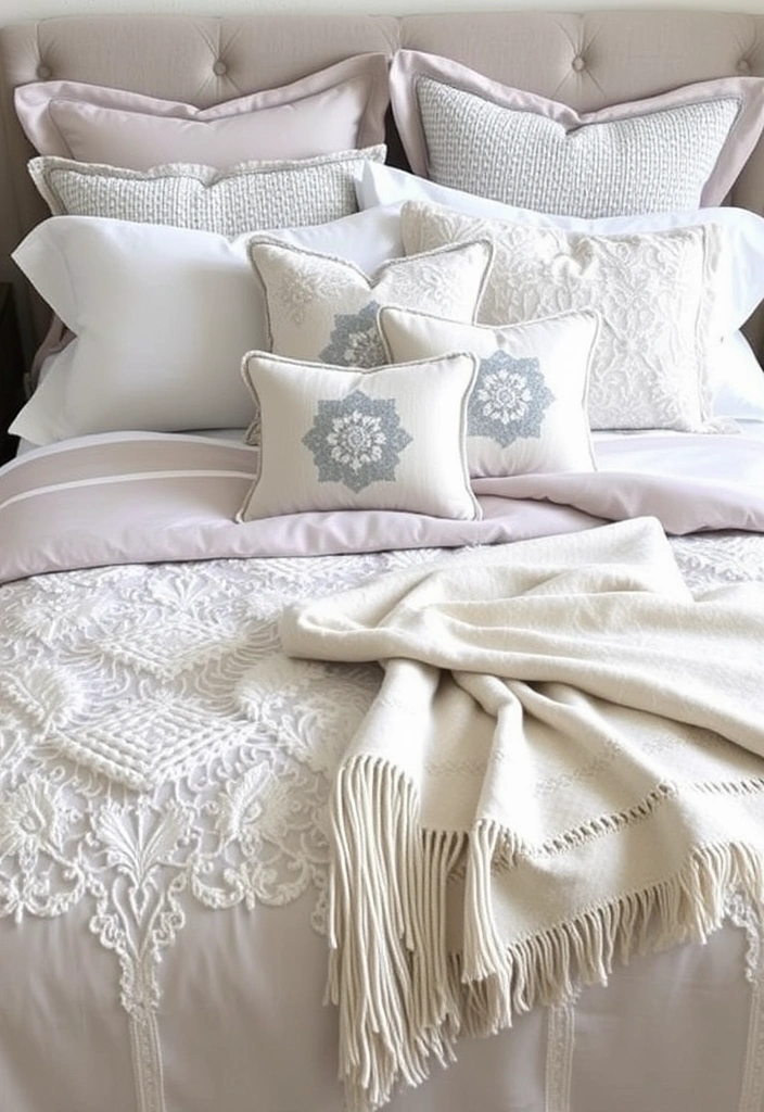 21 Classic Bedroom Decor Ideas That'll Make You Feel Like Royalty! - 17. Sophisticated Bedding Sets