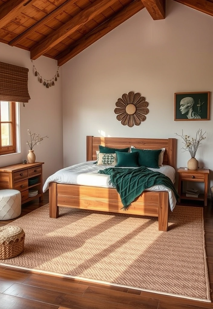 21 Stunning Bedroom Interior Ideas That Will Transform Your Space! - 11. Earthy Tones and Textures
