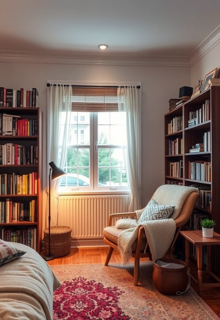 21 Stunning Bedroom Interior Ideas That Will Transform Your Space! - 13. Cozy Reading Nook