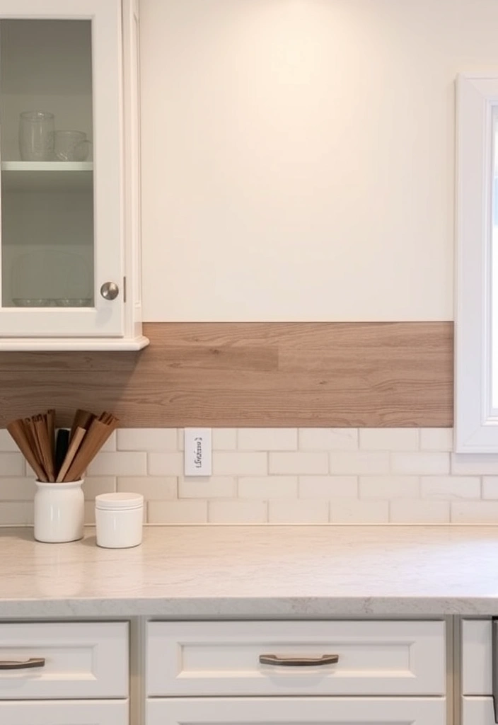 Transform Your Space: 21 English Cottage Kitchen Design Tips You Can't Afford to Miss! - 16. Choose a Charming Backsplash