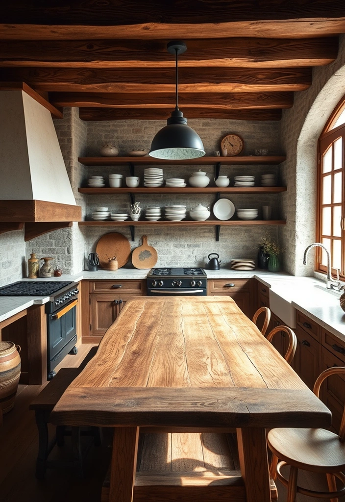 Transform Your Space: 21 English Cottage Kitchen Design Tips You Can't Afford to Miss! - 3. Opt for Natural Materials