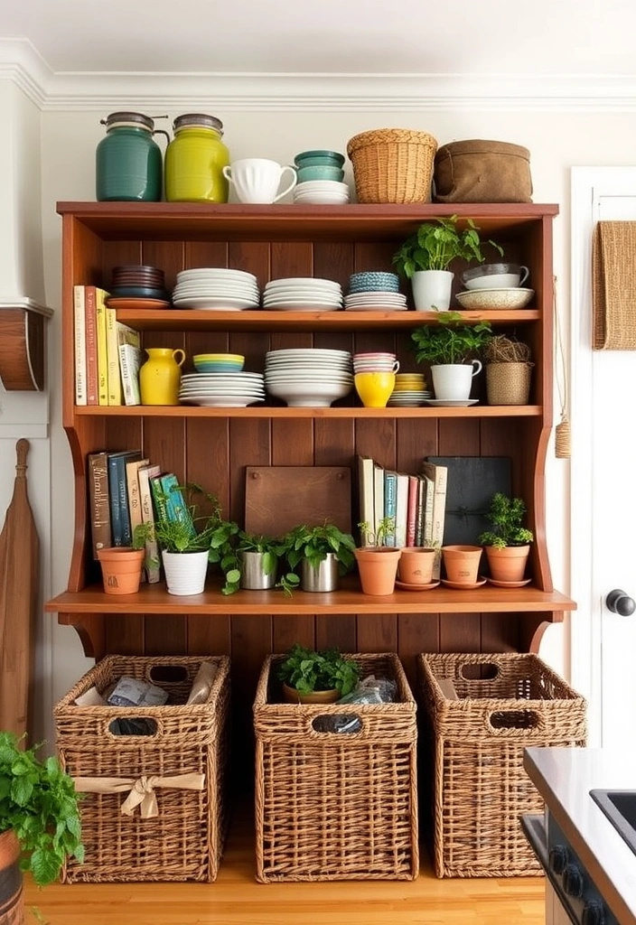 Transform Your Space: 21 English Cottage Kitchen Design Tips You Can't Afford to Miss! - 4. Incorporate Open Shelving