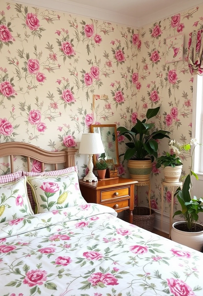21 Enchanting English Cottage Bedroom Ideas to Transform Your Space! - 1. Embrace Floral Patterns