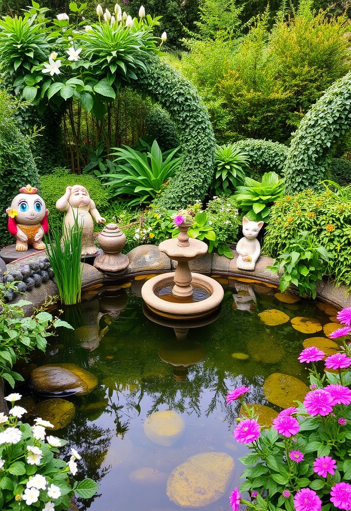 21 English Cottage Garden Ideas That Will Transform Your Backyard into a Fairy Tale! - 6. Enchanting Water Features