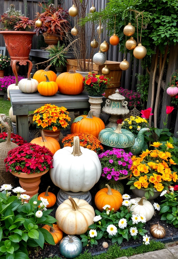 21 English Cottage Garden Ideas That Will Transform Your Backyard into a Fairy Tale! - 15. Seasonal Decor Change-Ups